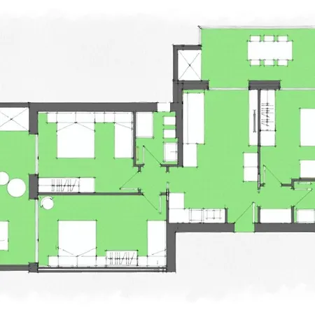Spacious Three-bedroom Flat In A New Appartement Bibione